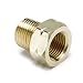Auto Meter 2370 3/8" Brass NPT Mechanical Temperature Adapter