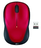 Logitech M235 Wireless Mouse - Red