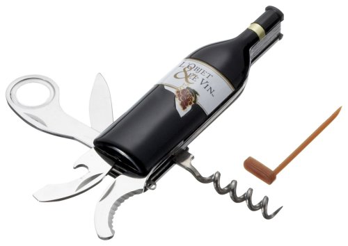 L\'Objet & le Vin 16422 Kombi Werkzeug f&uuml;r Weinflaschen Buntkarton Preisvergleich