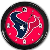 Houston Texans Wall Clock Black Great Unique Gift Idea
