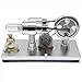 CMS MAGNETICS Precision Machined High Temperature Stirling Engine with Mulitcolor LED