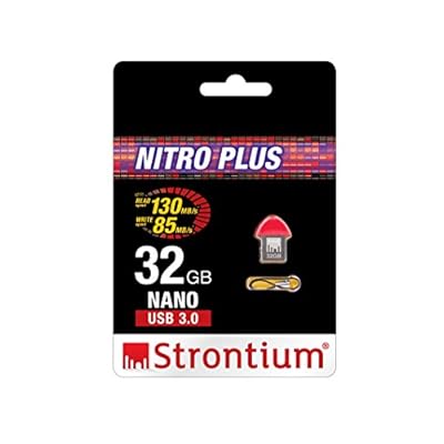 Strontium Nitro Plus Nano 32GB USB 3.0 Pen Drive (Red)