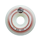 Mini-Logo S1 Skateboard Wheel Set (56mm/101A, Natural)