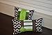DK Leigh Nursery Crib Bedding Set, Frog, 7 Count, Green/Brown/Lime Green/White