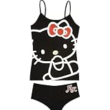 Hello Kitty Black and White Cami/Panty set for women