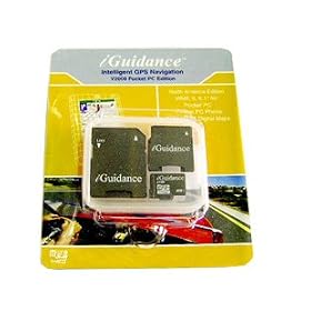 MAP-INAV-2009(MSD): iGuidance 2009 USA & Canada PPC Edition (Software on 4GB OR 8GB microSDHC with miniSD and SD adapter)