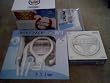6-in-1 CTA Digital Wii Sports Pack/DreamGear RedBlue Mario Kart Wheel/Nintendo Wii Wheel/ Wii Nyko Perfect Shot Gun