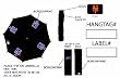 MLB New York Mets Umbrella - Convenient Size Foldable Umbrella