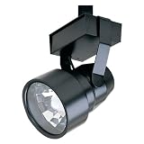 Black - Shroud with Reflector - Operates 50 Watt ED17 Metal Halide - Compatible with Halo Track - Built-In Electronic Ballast - Nora Lighting NTM-5617/50B