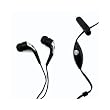 New Stereo Headset Hands-free Earphone with build-in Microphone for Apple iPhone/ 3G/ 3G S- Compatible with Blackberry Tour 9630, Storm 9530, iPod Touch, iPod Classic, iPod Nano 3G 2G 1G, iPod Shuffle and MP3 MP4 - Black + Free Stars Stripes Silicone Wristband