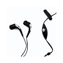 New Stereo Headset Hands-free Earphone with build-in Microphone for Apple iPhone/ 3G/ 3G S- Compatible with Blackberry Tour 9630, Storm 9530, iPod Touch, iPod Classic, iPod Nano 3G 2G 1G, iPod Shuffle and MP3 MP4 - Black + Free Stars Stripes Silicone Wristband