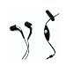 New Stereo Headset Hands-free Earphone with build-in Microphone for Apple iPhone/ 3G/ 3G S- Compatible with Blackberry Tour 9630, Storm 9530, iPod Touch, iPod Classic, iPod Nano 3G 2G 1G, iPod Shuffle and MP3 MP4 - Black + Free Stars Stripes Silicone Wristband