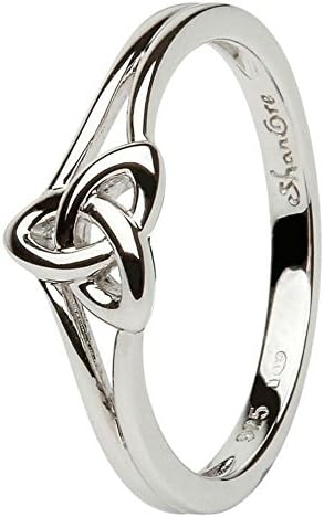 Shanore Jewelry Sterling Silver Celtic Trinity Knot Ring Size 7