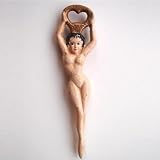 Naked Lady Bottle Opener Vintage Rustic Cast Iron Nude Woman