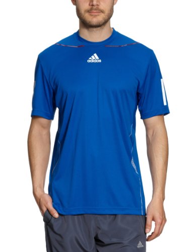 adidas Herren Tennisshirt Barr Tee, BLUEBEAUT, S Preisvergleich