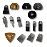 Buy 15pcs Multi-Function All Purpose Blades Set, Fits Fein Multimaster, FMM250Q,... by Kent
