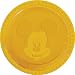 Disney Mickey Plastic Plates Embossed Large, Yellow (23cm) RS.169.00