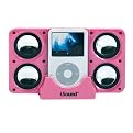 i.Sound Portable Speakers & Dock 4x - Pink (DGUN-174 )