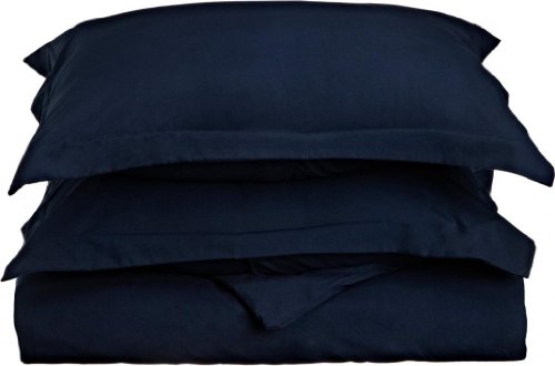 Lamma Loe Solid Duvet Cover (Button closure) - 100% Manufacturer Guaranteed - Queen/Full Size (90