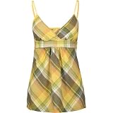 FULL TILT Womens Plaid Cami - Yellow/Green