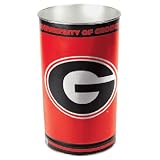 Georgia Bulldogs NCAA Tapered Wastebasket (15 Height)