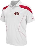 San Francisco 49ers Reebok 2011 Sideline White Team Polo Shirt