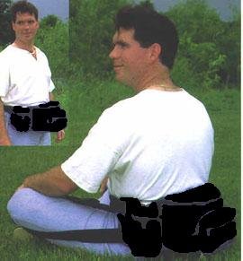 Portable Folding Floor Chairs - Nada Chair Sit-Pack Back Support Chair