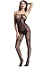 Amoretu Womens Full Bodystocking Lingerie Fishnet Straps Bodysuits