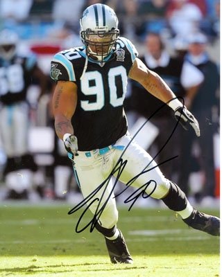 Julius Peppers Autographed /Signed 8X10 Photo
