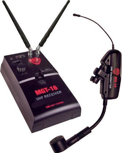 Nady MHT-16 Portable 16-Channel UHF Wireless Instrument System for Brass and Woodwinds with MH-16 Transmitter On Sale
