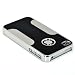 Battery--World Black Luxury Aluminium Chrome Hard Back Protector Case Cover for Apple iPhone 4 4S 4G