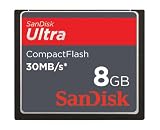 Sandisk 8GB Ultra 30MBS Compact Flash CF Card - Retail Pack