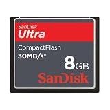 SanDisk SDCFH-008G-U46 Ultra Carte M�moire CompactFlash 30 Mo/s 8 Gopar Sandisk