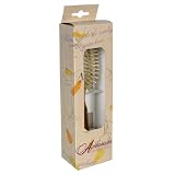 Ambassador Hairbrush, Olivewood Small Oval, Wood Pins, 1 Hairbrush