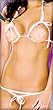Unique y2Clothes Sexy Ribbon and Lace Bra and G-String - White - One Size Fits Most Plain Pack