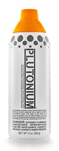 Plutonium Paint PLUTON-10060 Ultra Supreme Professional Aerosol Paint, 12-Ounce, Basketball