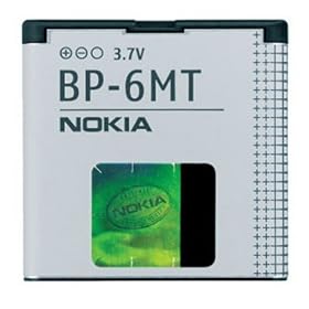 Nokia Li-Ion Battery For E51, N81 - Model BP-6MT Batteries & Adapters