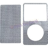 2-Piece Carbon Fiber Look Sticker Decal for Apple iPod video