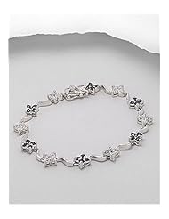 CZ Bracelet In 92.5 Sterling Silver