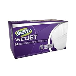 Swiffer WetJet Spray Mop Floor Cleaner Pad Refills, 24-Count (Pack of 2) (Packaging May Vary)