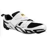 Mavic 2010 Tri Race Mens Road Cycling Shoe - White - 300127