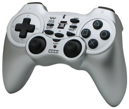 Wireless Turbo 3 Controller: Silver (PS3)