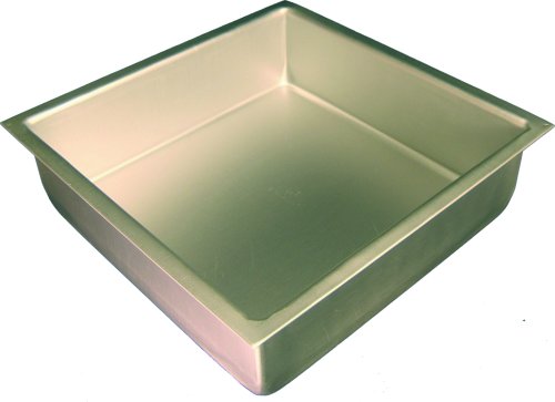 Fat Daddio's Square Pan Seamless 6 x 2 Inches Deep