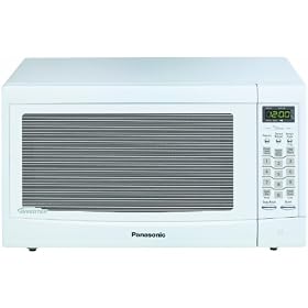 Panasonic NNSN668W 1.2cu.ft. 1200W Genius Inverter Microwave Oven (White)
