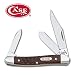 Case Folding Knife Brown Synthetic Medium Stockman