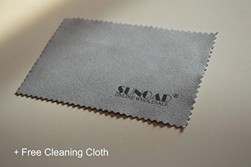 SUNOAD 20X Magnification 2 Glasses Gauge Lens Type Watch Repair Magnifier LED Light