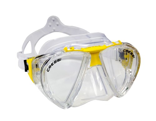 CRESSI Tauchmaske Penta (4 glass), yellow Preisvergleich