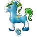 Blue Inflatable Pony Horse Stallion Party Decoration
