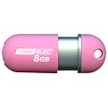 Dane - Elec 8GB Capless USB Drive - Pink