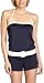 It Figures Women's I.F.&reg; Retro Romper Swimsuit,Indigo,14
